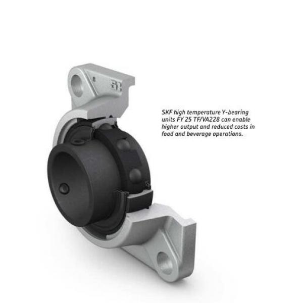 FY 40 TF/VA201 high temperature Flanged Y-bearing units with a cast housing #1 image